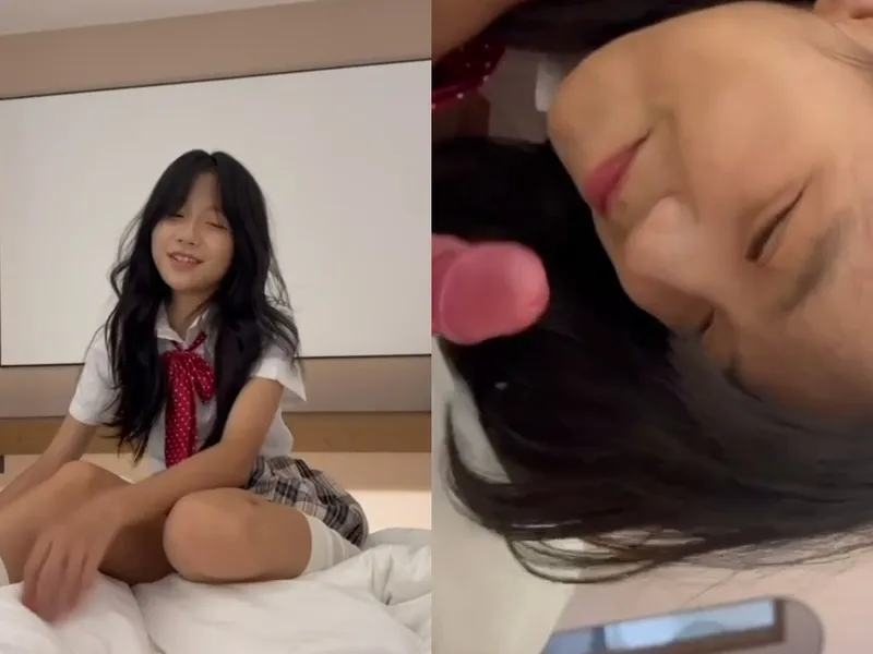 Em loli dễ thương liếm của quý biến em thành con em đào nứng lồn p1